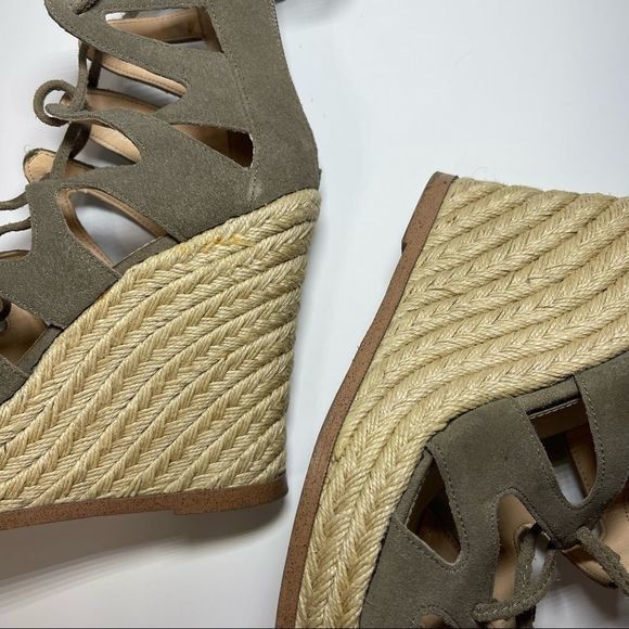 STEVE Madden Gladiator Espadrilles Size 10 - Picture 4 of 6